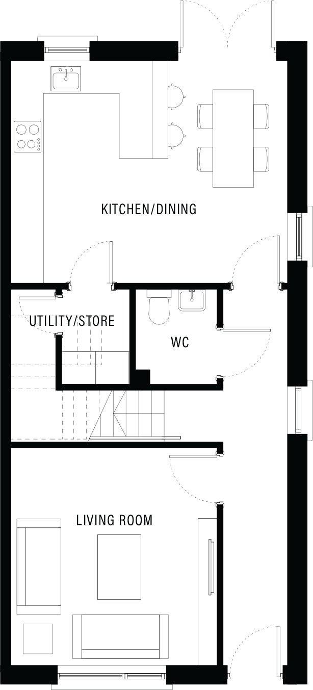 The Bective - Ground Floor